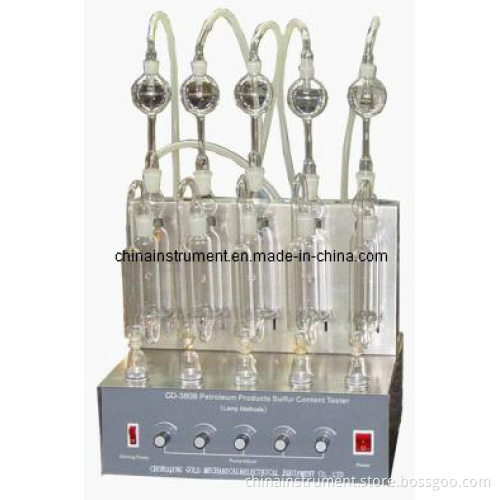 Gd-380b Sulphur Content Tester/Sulfur Content Tester for Petroleum Products